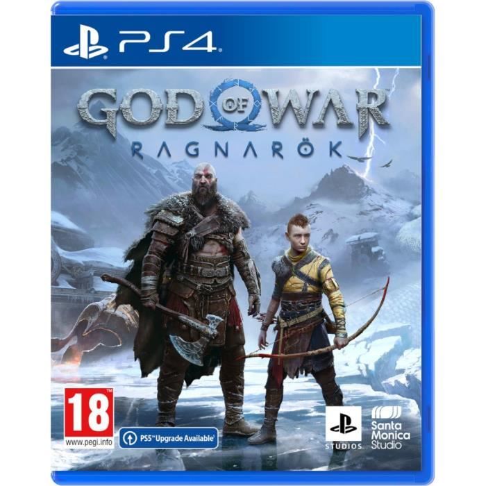 God Of War Ragnarok Jeu PS4 (Mise a niveau PS5 disponible)