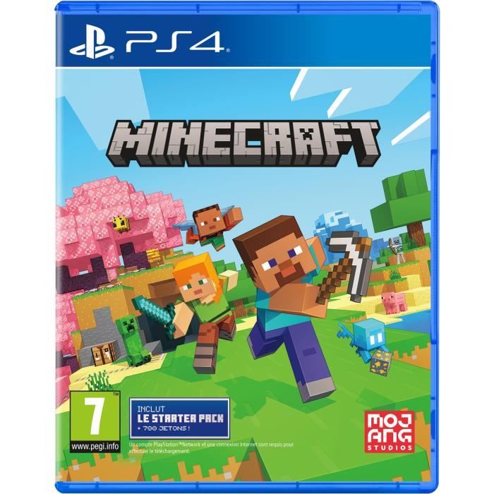 Minecraft Starter Refresh - Jeu PS4
