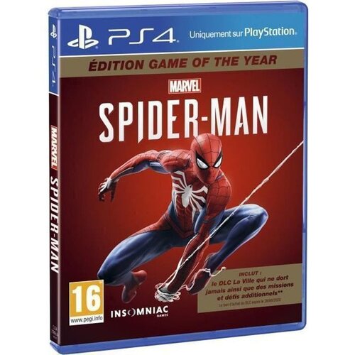 Marvels Spider-Man Game Of The Year Jeu PS4