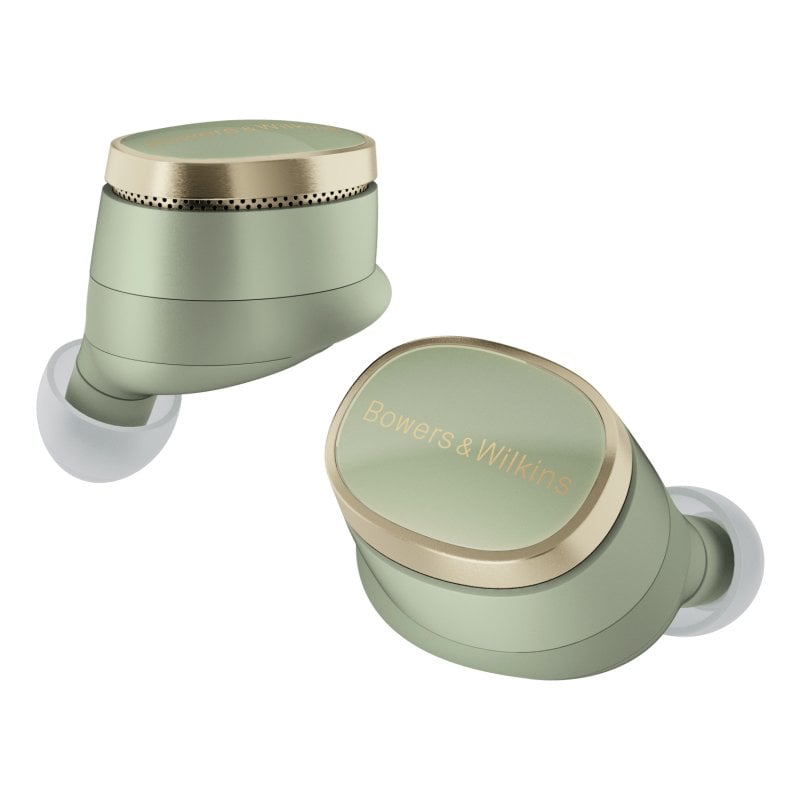 bowers-wilkins Écouteurs Bluetooth sans fil Bowers Wilkins TWS avec réduction du bruit et microphone (Green jade)