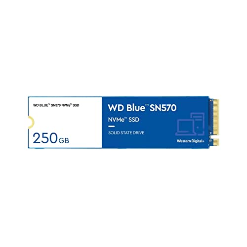 Western Digital WD Blue SN570 NVMe SSD WDS250G3B0C SSD 250 Go PCIe 3 0 x4 NVMe
