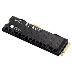 Western Digital SSD WD Black SN850X 2 To Avec dissipateur thermique
