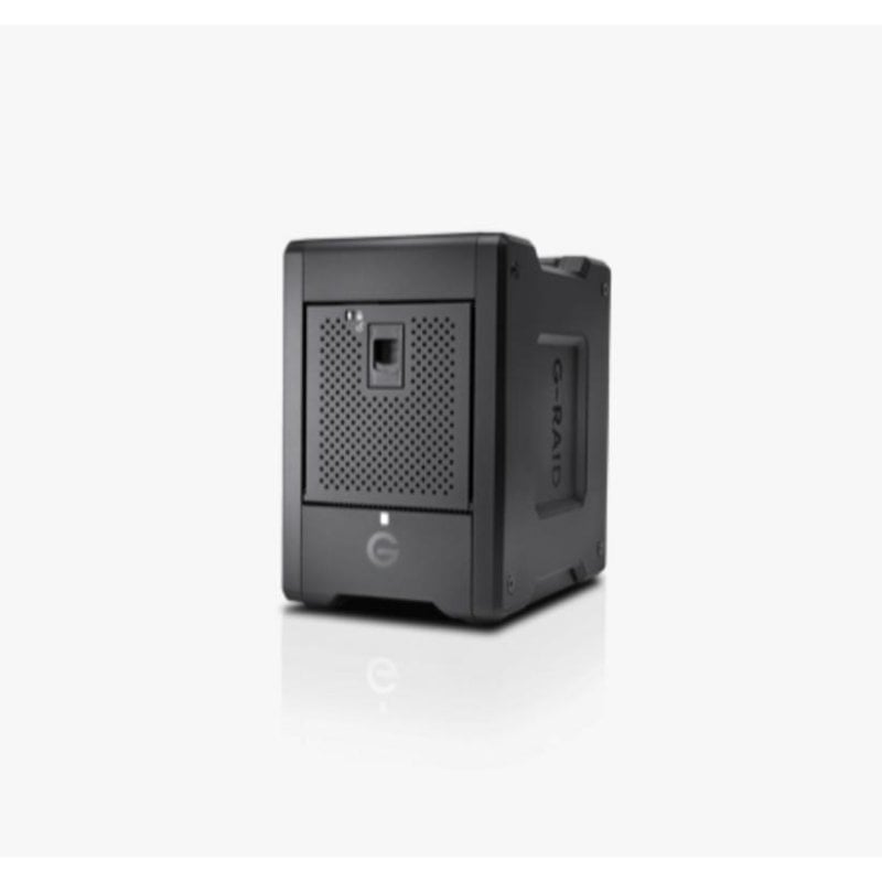 Sandisk Boîtier disque dur externe SanDisk G-RAID Shuttle 4 3,5 Aluminium Black RAID USB-C Thunderbolt