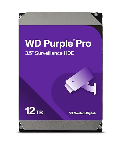 western-digital Western Digital Purple Pro WD122PURP Disque Dur 12 To 7200 RPM 512 Mo 3.5 SATA III
