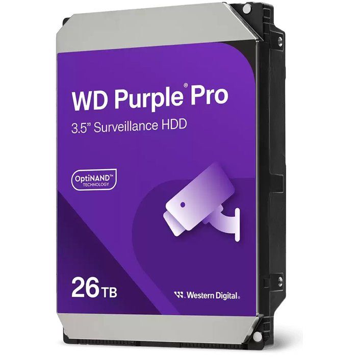 WD Purple Pro - WD260PURP - Disque dur - 26 To - 7200 tr min