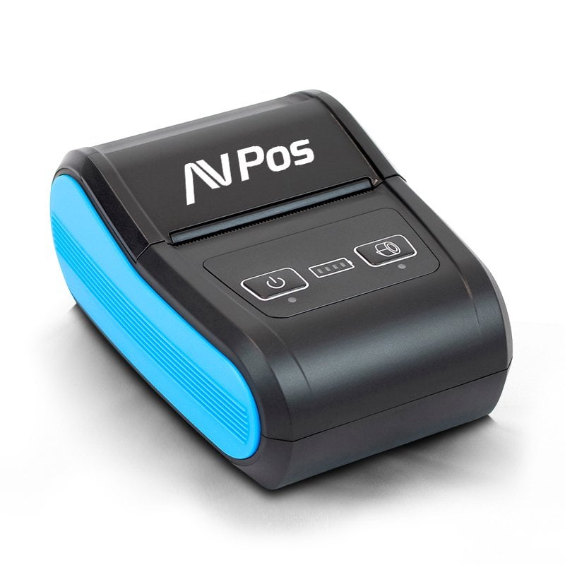 avpos Imprimante thermique portable Bluetooth AVPos MP580R avec batterie longue durée et haute résolution