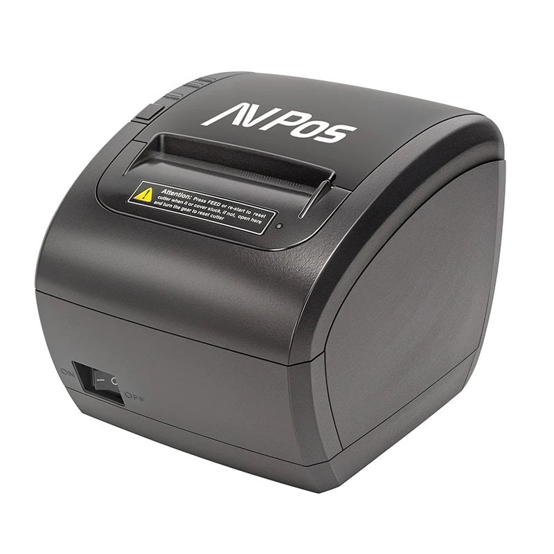 avpos Imprimante thermique USB Ethernet Wi-Fi AVPos TC90W avec découpeuse automatique et haute vitesse