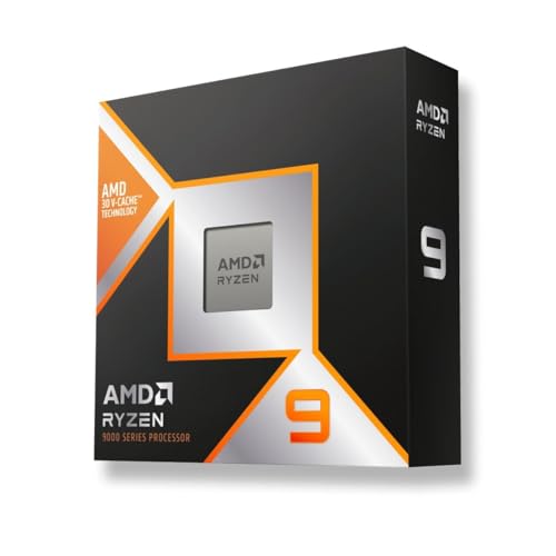 AMD Ryzen™ 9 9900X3D avec Technologie 3D V-Cache™, 12 cœurs 24 Threads, 140 Mo de Cache, TDP 120 W, Socket AM5, fréquence Max jusqu'à 5,5 GHz, DDR5 et PCIe 5.0