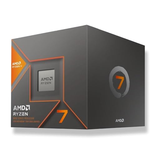 AMD Processeur AMD Ryzen 7 8700G IA intégrée 8 Cœurs 4,2 GHz 5,1 GHz Radeon 780M