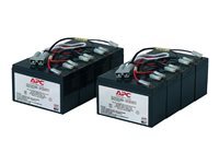 APC Cartouche de batterie de rechange APC 12 - batterie d'onduleur - Acide de plomb