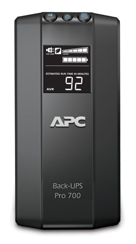 APC Batterie plomb-acide APC 700 VA 12 h compacte et silencieuse avec protection RJ-45