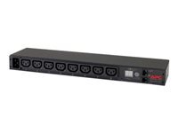 APC AP7821B unité de distribution d'énergie 8 sortie(s) CA 0U 1U Black