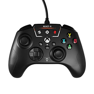 Manette de jeu filaire TURTLE BEACH REACT R Controller filaire Black