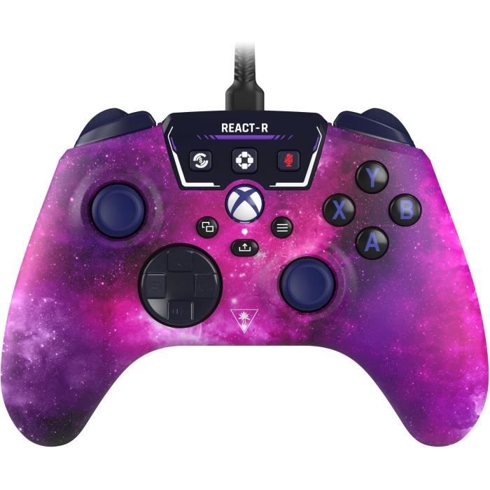 Manette de jeu filaire TURTLE BEACH REACT R Nebula Xbox Windows