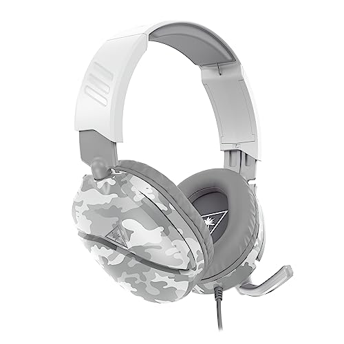 Turtle Beach Recon 70 Camouflage Arctique Casque de Gaming multiplateforme pour Xbox Series X, Xbox Series S et Xbox One, PS5, PS4, PS4 Pro, PC et Appareils Mobiles avec Prise 3,5 mm