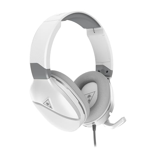Turtle Beach Recon 200 Wit Versterkte Gaming Headset - PS5, PS4, Xbox Series X,S, Xbox One en PC
