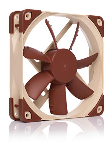 Noctua NF-S12A PWM, Ventilateur Silencieux Haut de Gamme, 4 Broches (120 mm, Marron)