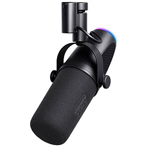 xtrfy Microphone Cherry Xtrfy Ngale X USB XLR cardioïde filtre anti-pop RGB