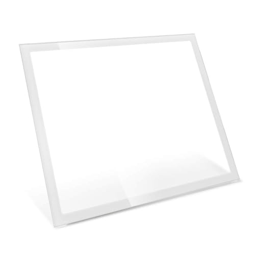 Fractal Design Tempered Glass Side Panel for Define R6 S2 and Meshify S2 Cases – Easy to install – Tempered Glass – Scratch Resistant – Bolt free design – Fits both left and right side - White Light