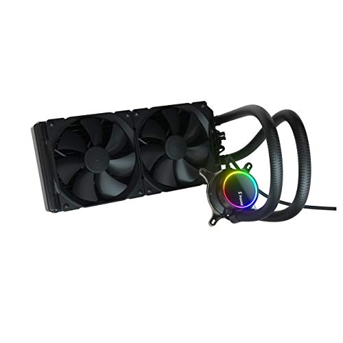 Fractal Design Celsius S28 Dynamic X2 PWM Black 280mm Silent Performance Slim Radiator AIO CPU Liquid Water Cooler