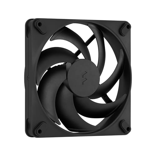 Ventilateur PC - FRACTAL DESIGN - Momentum 14 - FDB - Controle PWM - Pales balayees qui reduit le bruit - Black
