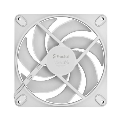 Ventilateur PC - FRACTAL DESIGN - Momentum 14 - FDB - Controle PWM - Pales balayees qui reduit le bruit - White