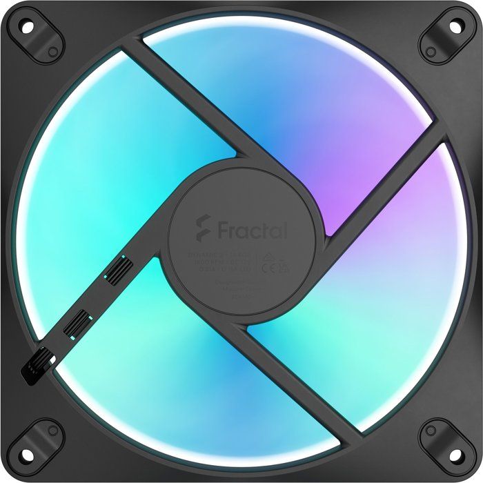 FRACTAL DESIGN - Dynamic 3 14 RGB 3 - Ventilateur - 14 RGB 3
