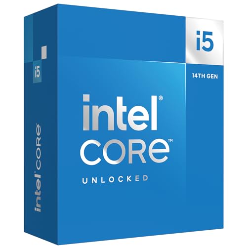 Intel® CoreTM i5-14600K Processeur de Bureau 14 (6 cœurs P 8 cœurs électroniques) avec Carte Graphique intégrée Débloqué