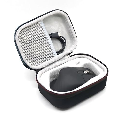 WERICO Étui de transport rigide pour souris sans fil Logitech MX Master 3S Master 3 avec poche en maille