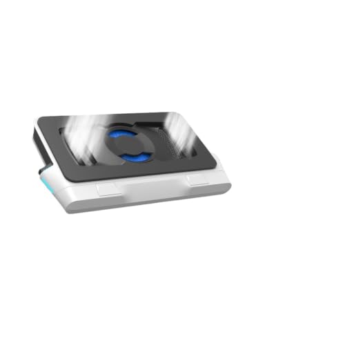 Tapis de refroidissement for ordinateur portable à air comprimé Turbo, ventilateur silencieux et réduisant le bruit for ordinateurs portables, un outil de refroidissement essentiel(C)