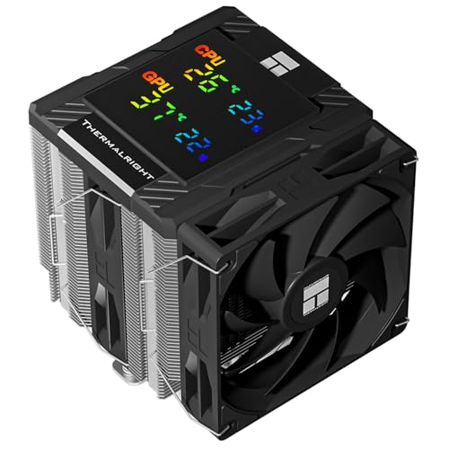 TR-Thermalright Peerless Assassin 120 Refroidisseur d'air numérique pour processeur Intel LGA 1700 1851 115x, AM4 AM5 Noir