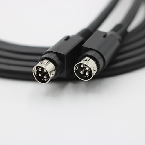 HiVi-Swan D100 Edifier R1700BT Câble de liaison pour haut-parleur maître esclave 4 broches mâle vers mâle, câble audio en cuivre pur haute flexibilité, fil d'interconnexion double blindage