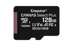 Kingston Kingston Technology Canvas Select Plus 128 Go MicroSDXC UHS-I Classe 10