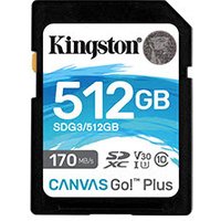 Kingston SDXC UHS I U3 C10 V30 512Go SDG3 512GB
