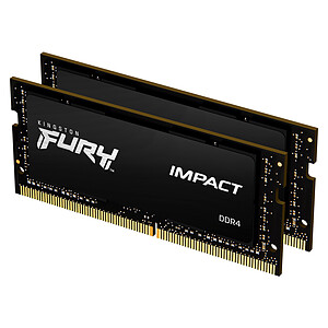 Kingston FURY Impact SO DIMM 64 Go 2 x 32 Go DDR4 3200 MHz CL20