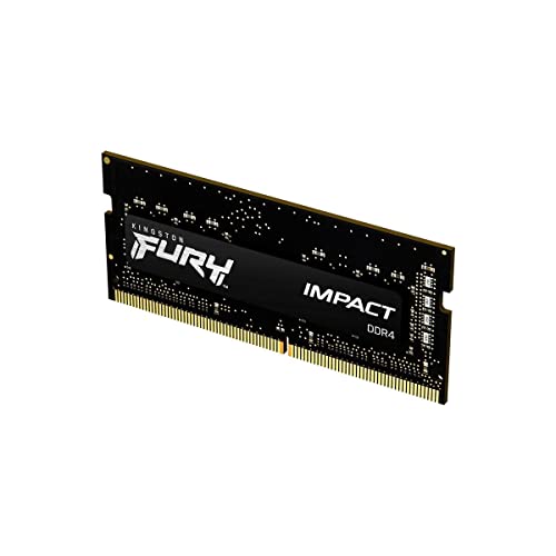 Kingston FURY Impact 16GB 3200MHz DDR4 CL20 Mémoire d’ordinateur Portable Module Simple KF432S20IB 16