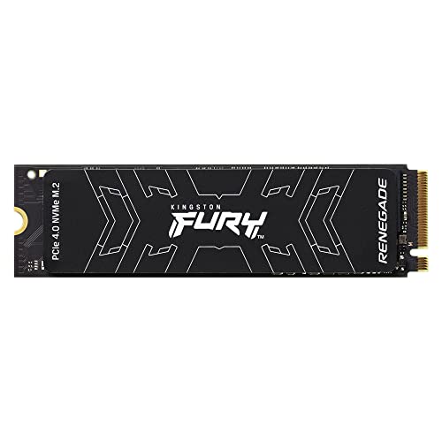 Kingston FURY Renegade PCIe 4.0 NVMe M.2 SSD Pour les gamers, les passionnés des PC et les utilisateurs avancés - SFYRS 1000G