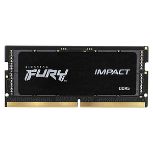 Kingston FURY Impact SO DIMM 32 Go DDR5 4800 MHz CL38
