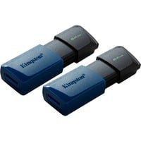 Kingston Clé USB Kingston DataTraveler Exodia M 64Go USB 3.2 Gen 1 Black Blue Pack de 2