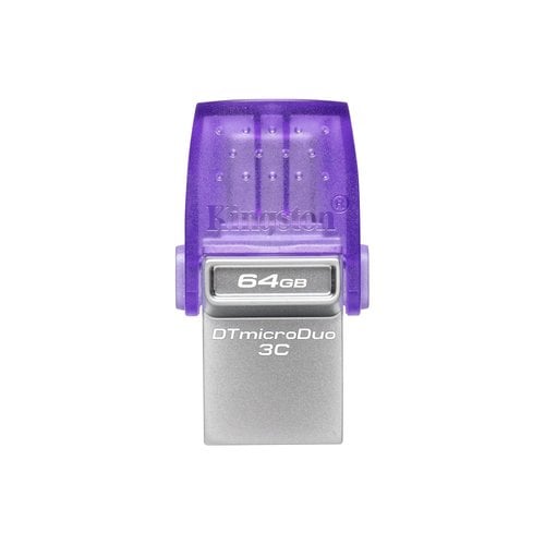 Kingston DataTraveler microDuo 3C 64 Go Purple
