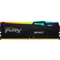 Kingston Kingston Technology FURY Beast RGB module de mémoire 16 Go 1 x 16 Go DDR5 5600 MHz
