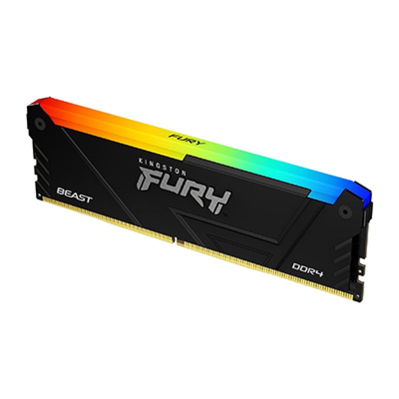 Kingston Mémoire RAM Kingston 32 Go DDR4 3200 MT s FURY Beast RGB