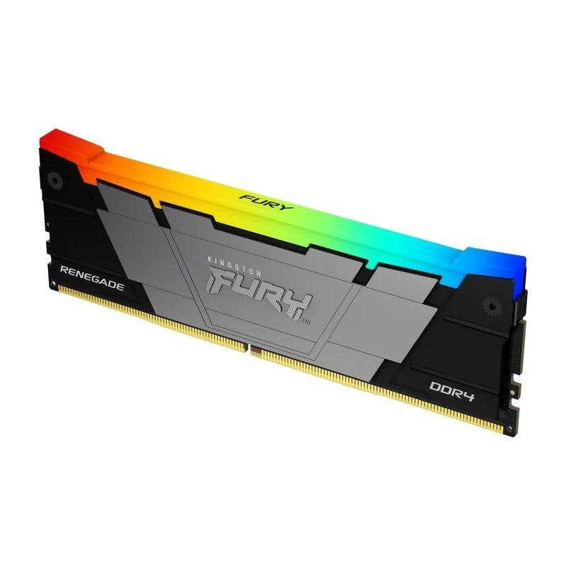 Kingston Memoria RAM Kingston FURY Renegade RGB 16GB 1x16GB DDR4 3200MHz CL16 XMP RGB Black