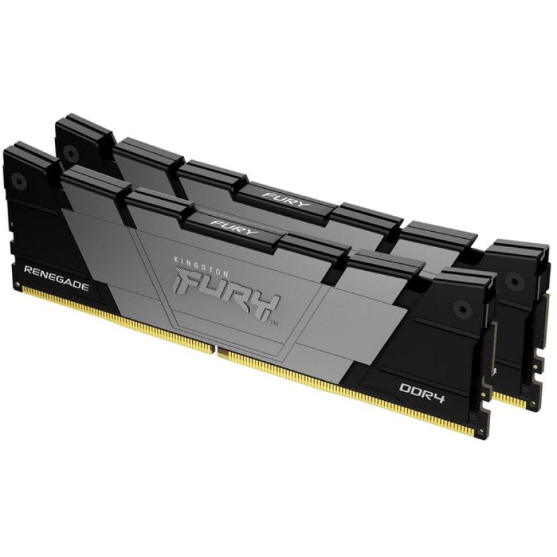 Kingston Kingston Technology FURY 16 Go 3200 MT s DDR4 CL16 DIMM (Kits de 2) Renegade Black