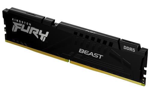 kingston-technology Mémoire RAM Kingston FURY Beast 8 Go 1x8Go DDR5 6000MHz CL30 AMD EXPO Black