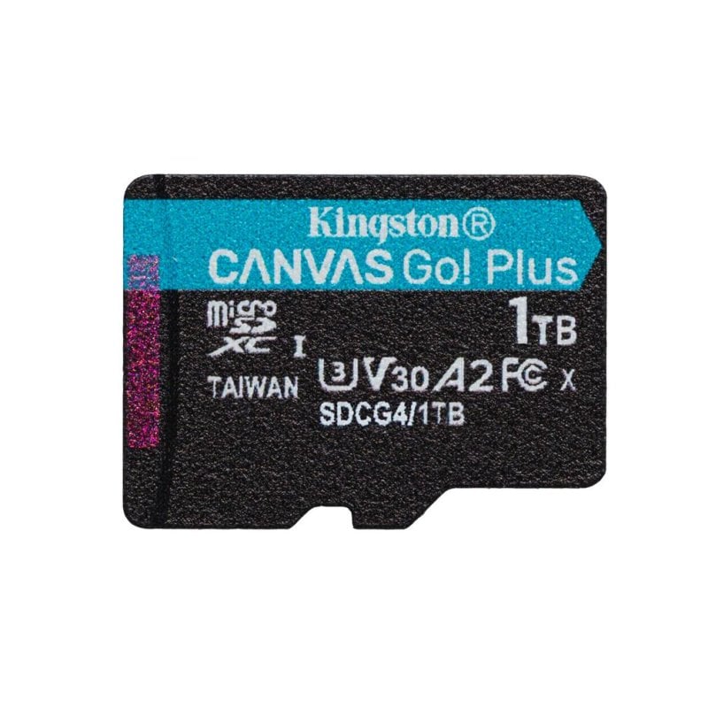 Kingston Carte microSD Kingston Canvas Go Plus 1 To UHS-I U3 V30 A2 200 Mo s