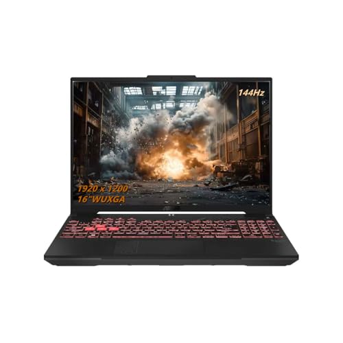 ASUS Ordinateur portable TUF Gaming A16, 16 FHD 144 Hz, AMD Ryzen 7-7445HS, NVIDIA GeForce RTX 4050, 16 Go DDR5, 512 Go SSD, BK, gris, Windows 11 Home, TWE Support pliable pour ordinateur portable