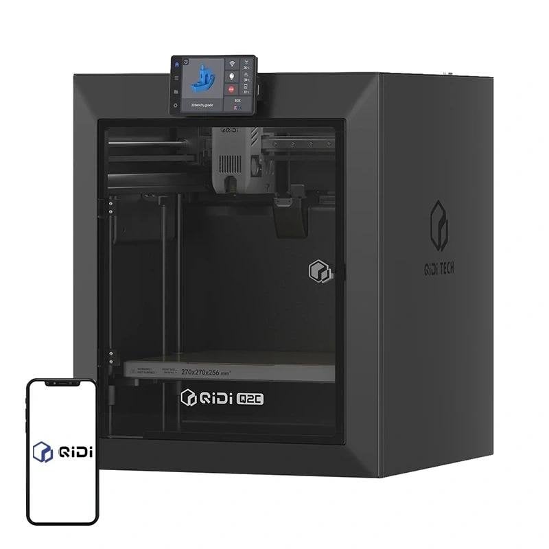 qidi-tech Imprimante 3D Qidi Tech Q2C CoreXY 270x270x256 mm Haute Vitesse Wi-Fi Ethernet