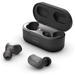Belkin Écouteurs intra-auriculaires Bluetooth sans fil SoundForm True de Belkin, White