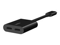 Belkin Connect Audio Charge - casque adaptateur de charge USB-C vers USB-C - USB audio - 14 m